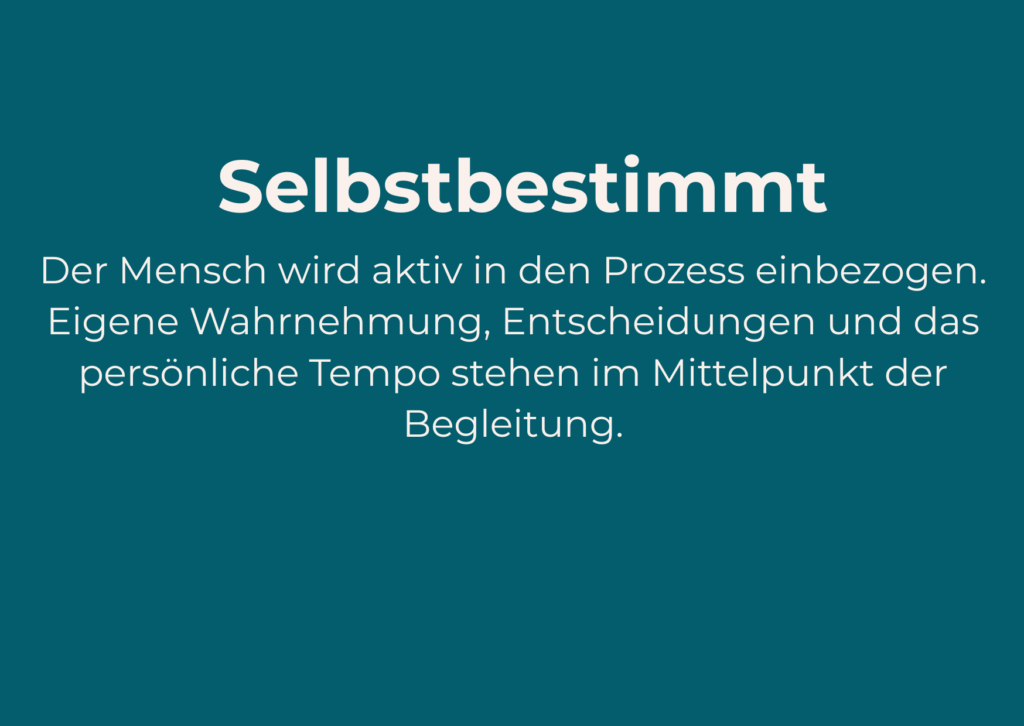 Selbstbestimmt